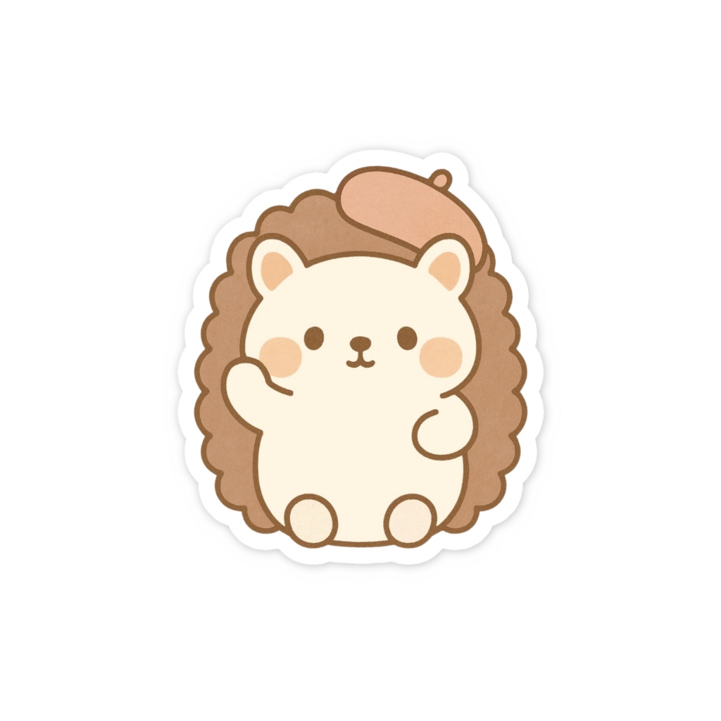 まろんステッカー