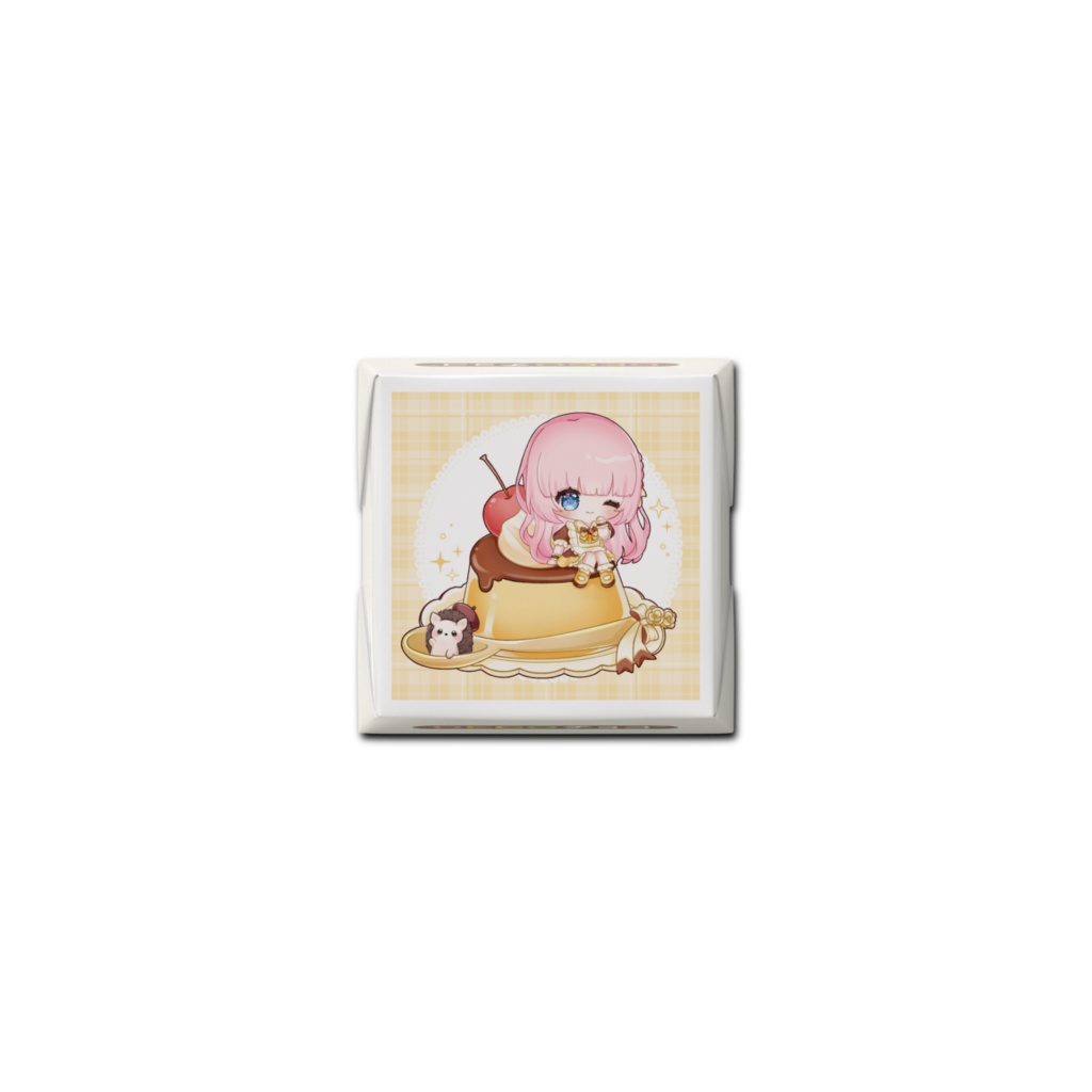 プリンイラストちょこ