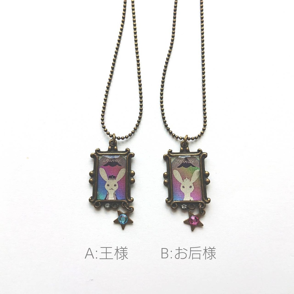 ポートレートネックレス