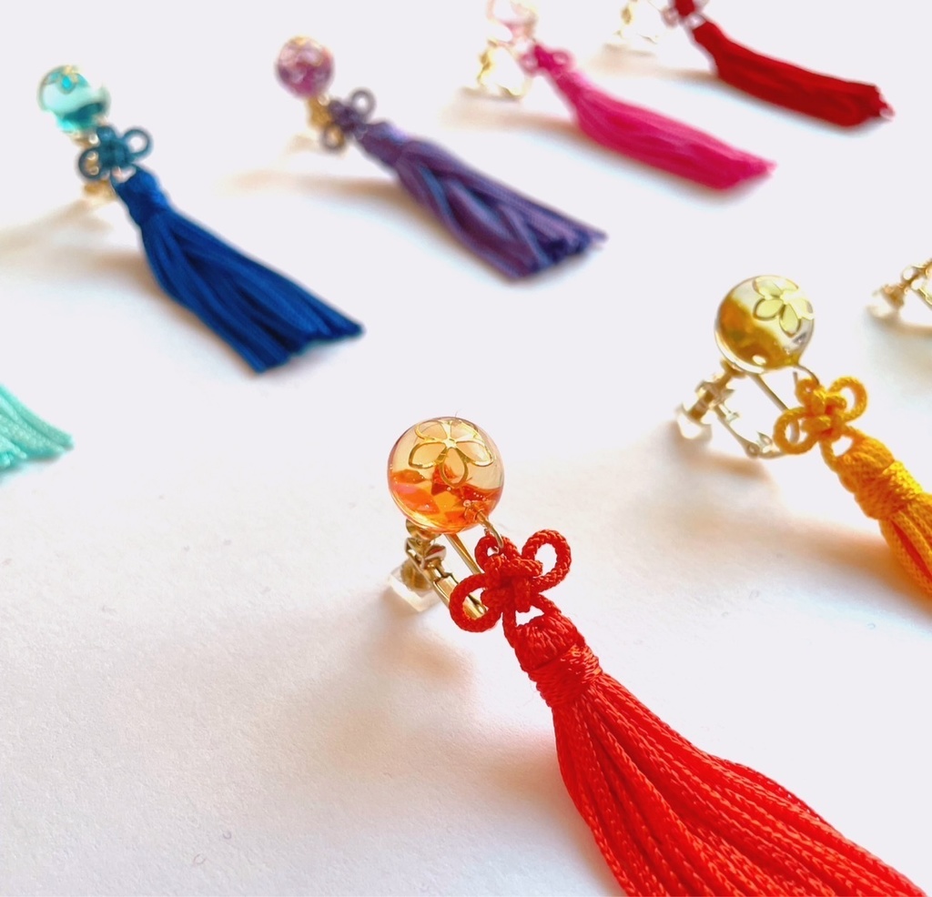 【イヤリング】彩 ~iromari~