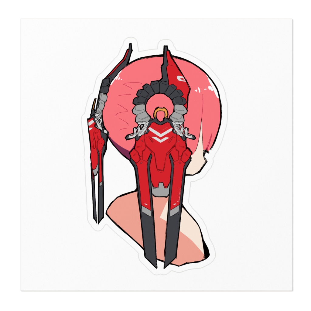 強化ツインテール ステッカー