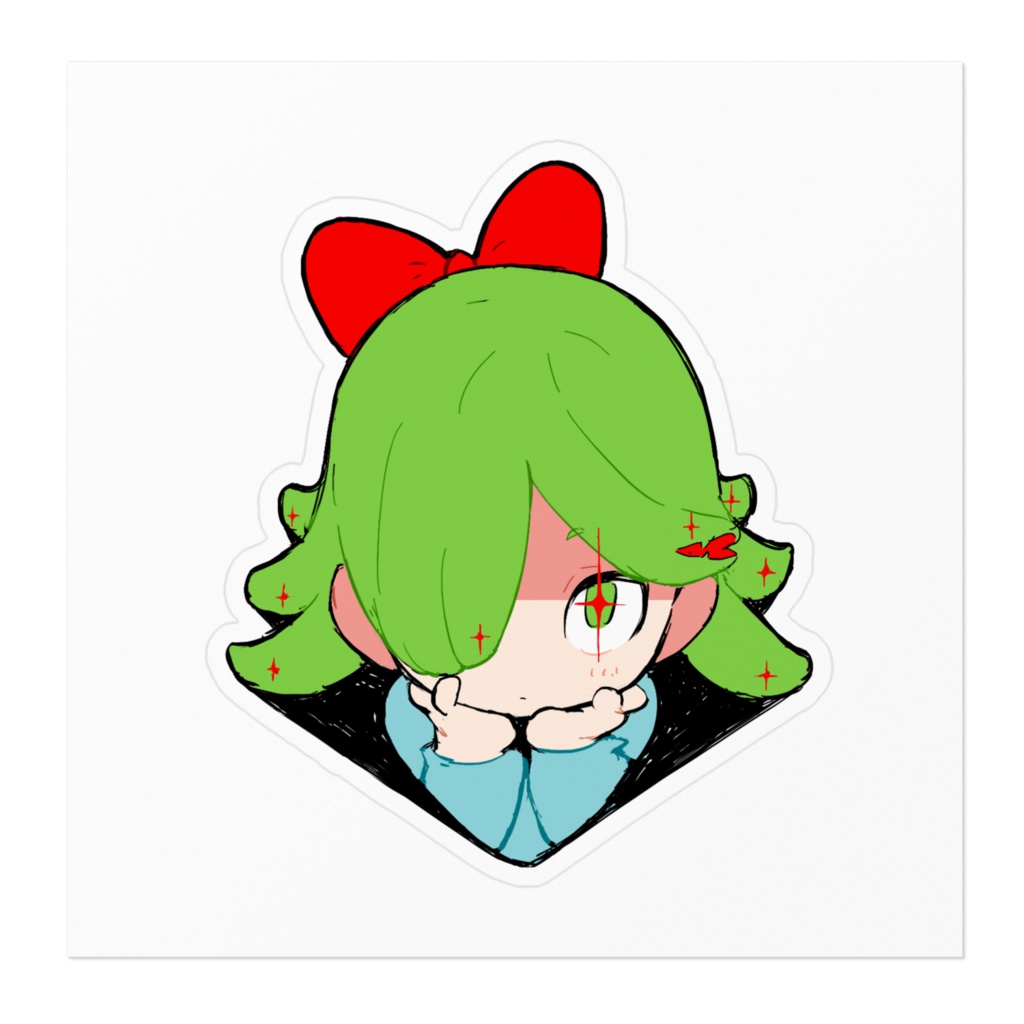 こどもメデューサ ステッカー