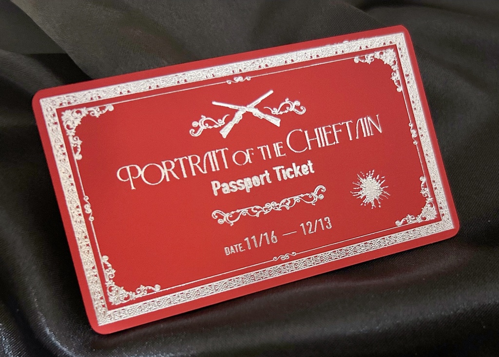 『首領の肖像』グッズ