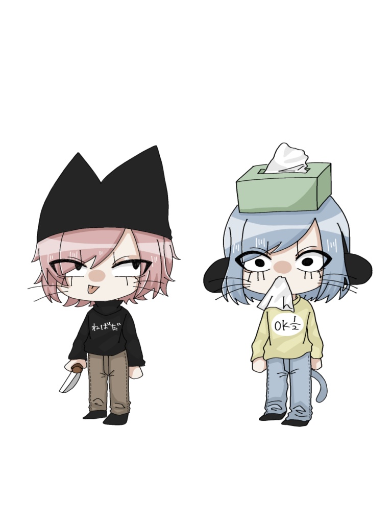 ニェン、ニョンアクリルキーホルダー【非公式】
