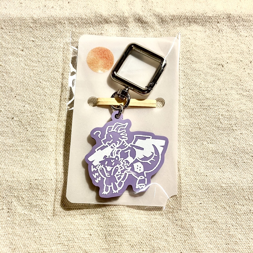 ゆるいヴァレロ&ライオ　アクリルキーホルダー
