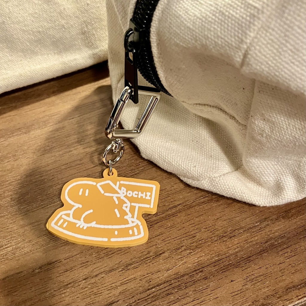 ゆるいスピニー アクリルキーホルダー