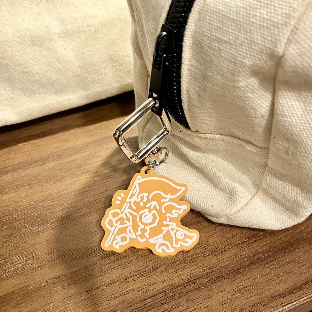 ゆるいオブファイア アクリルキーホルダー