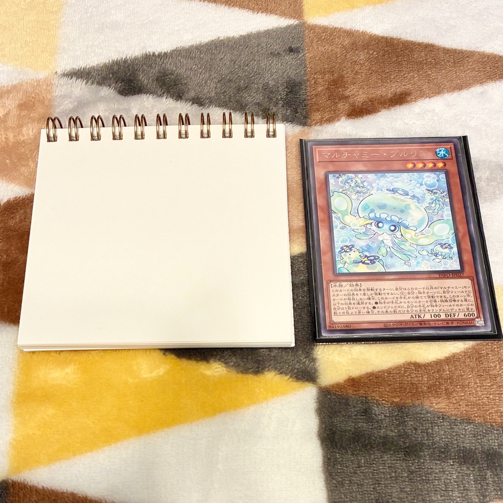 マルチャミーたちの正方形リングメモ帳