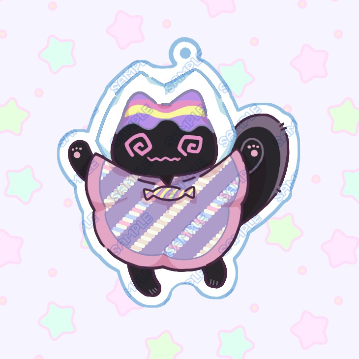 ロリポー☆ヤミー つながるオーロラアクリルキーホルダー