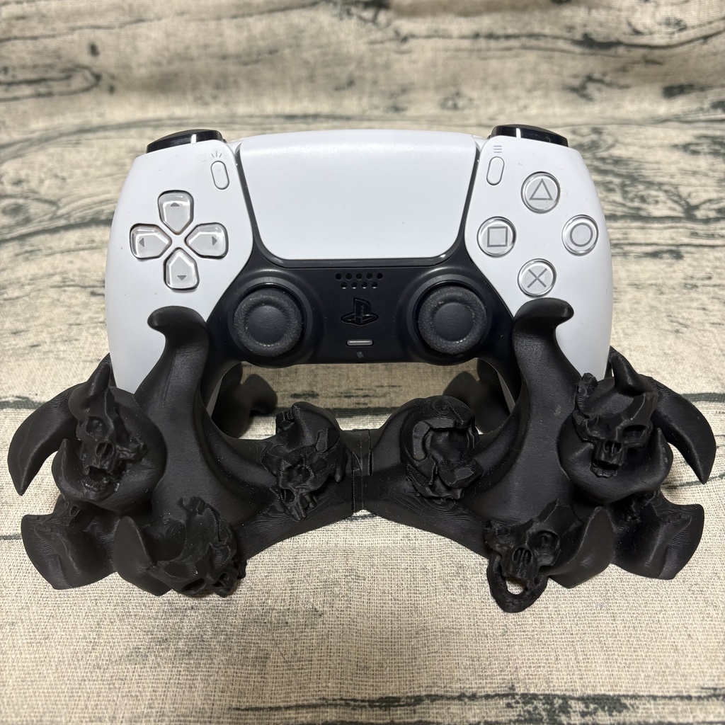 【PS5】地獄の骸骨 コントローラ スタンド（送料