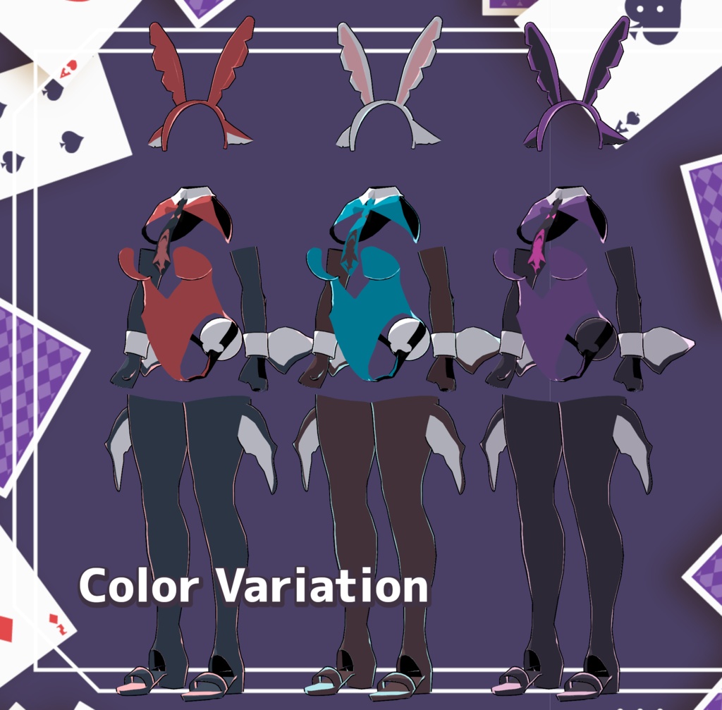 🦈ふかみ対応衣装『シャークバニー』🐰