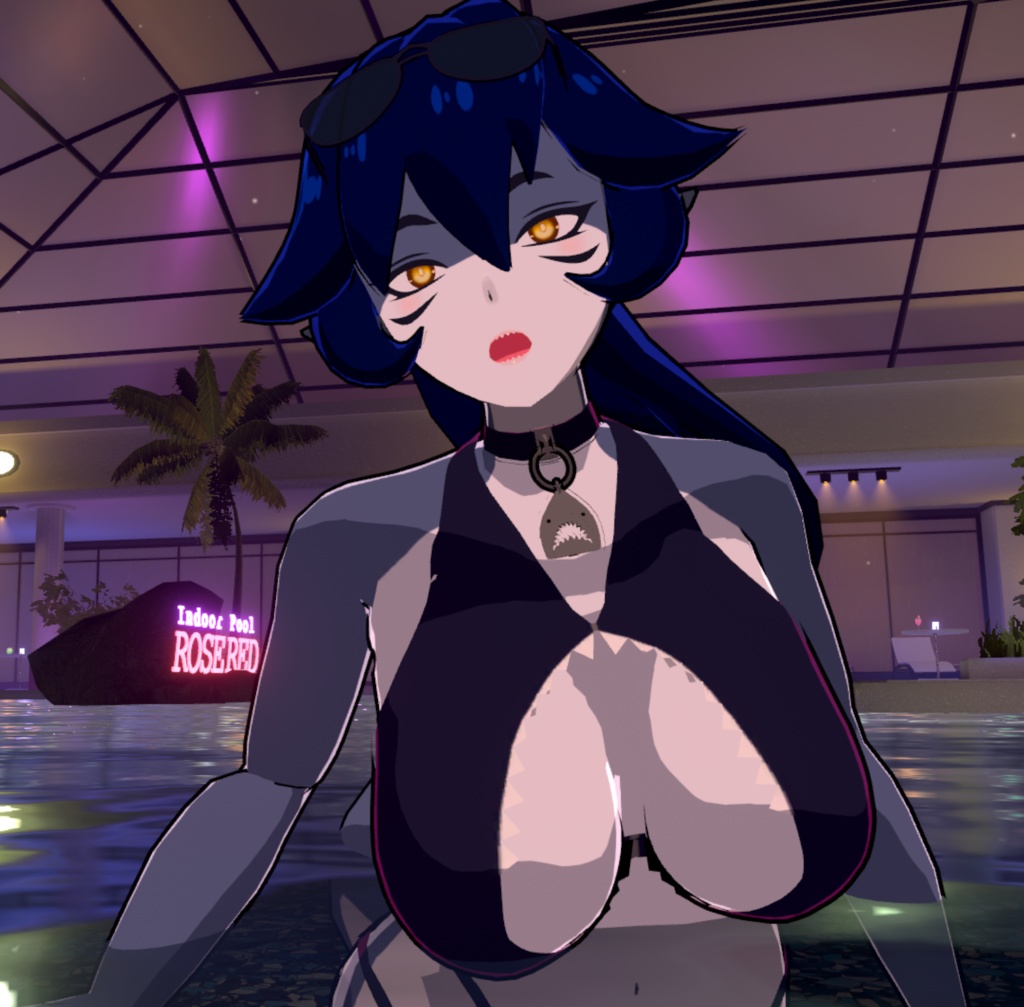 🦈ふかみ対応衣装『鮫水着』👙