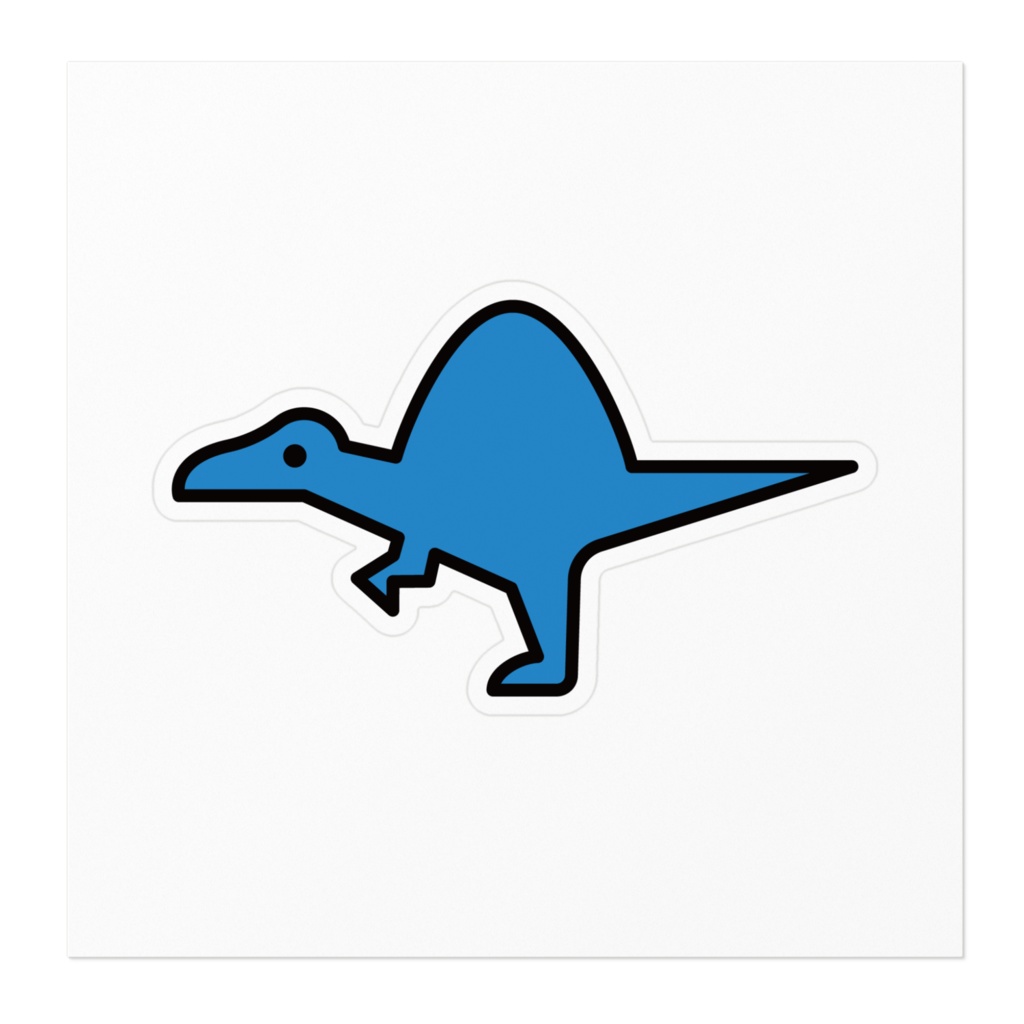 ステッカー すぴのさうるす