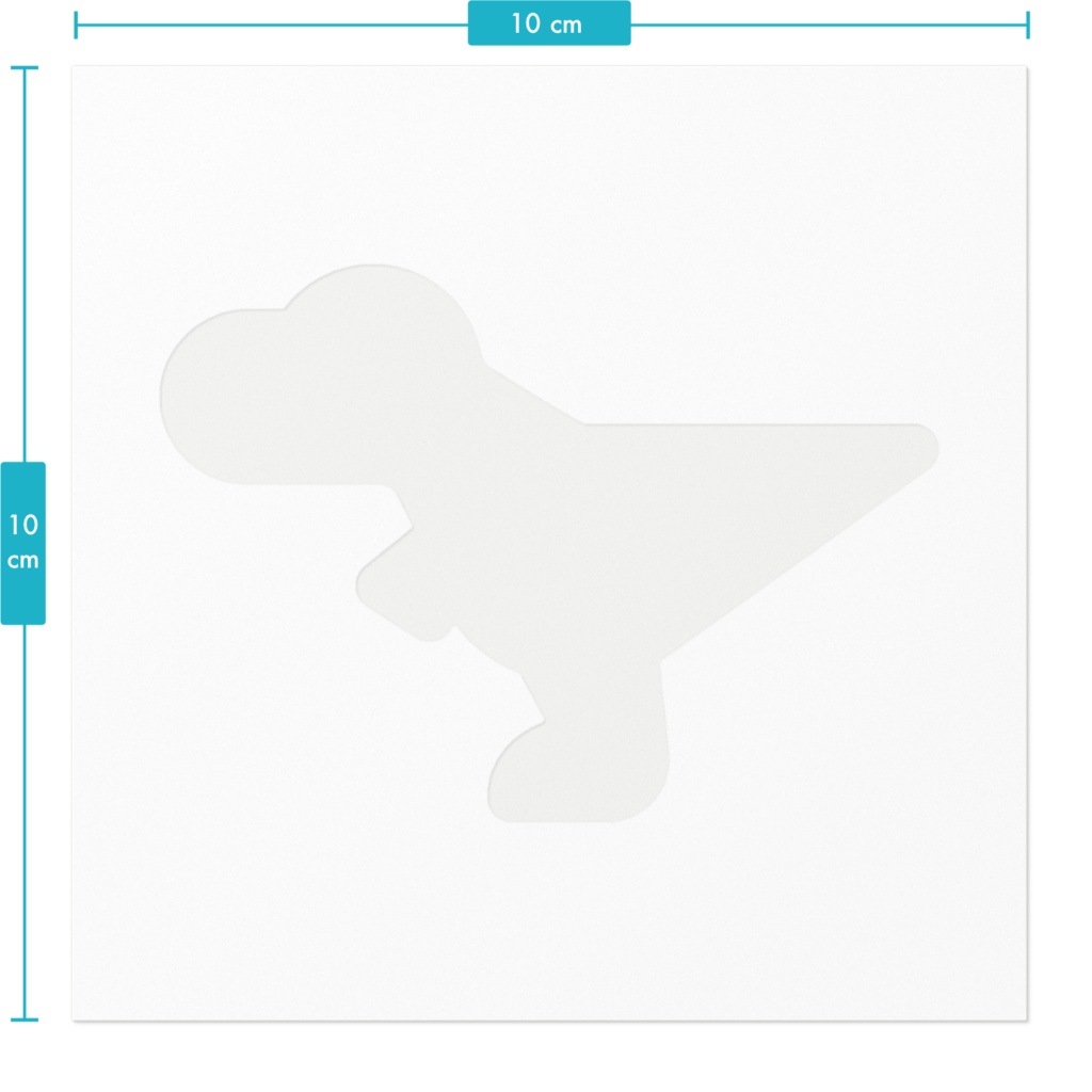 ステッカー てぃらのさうるす