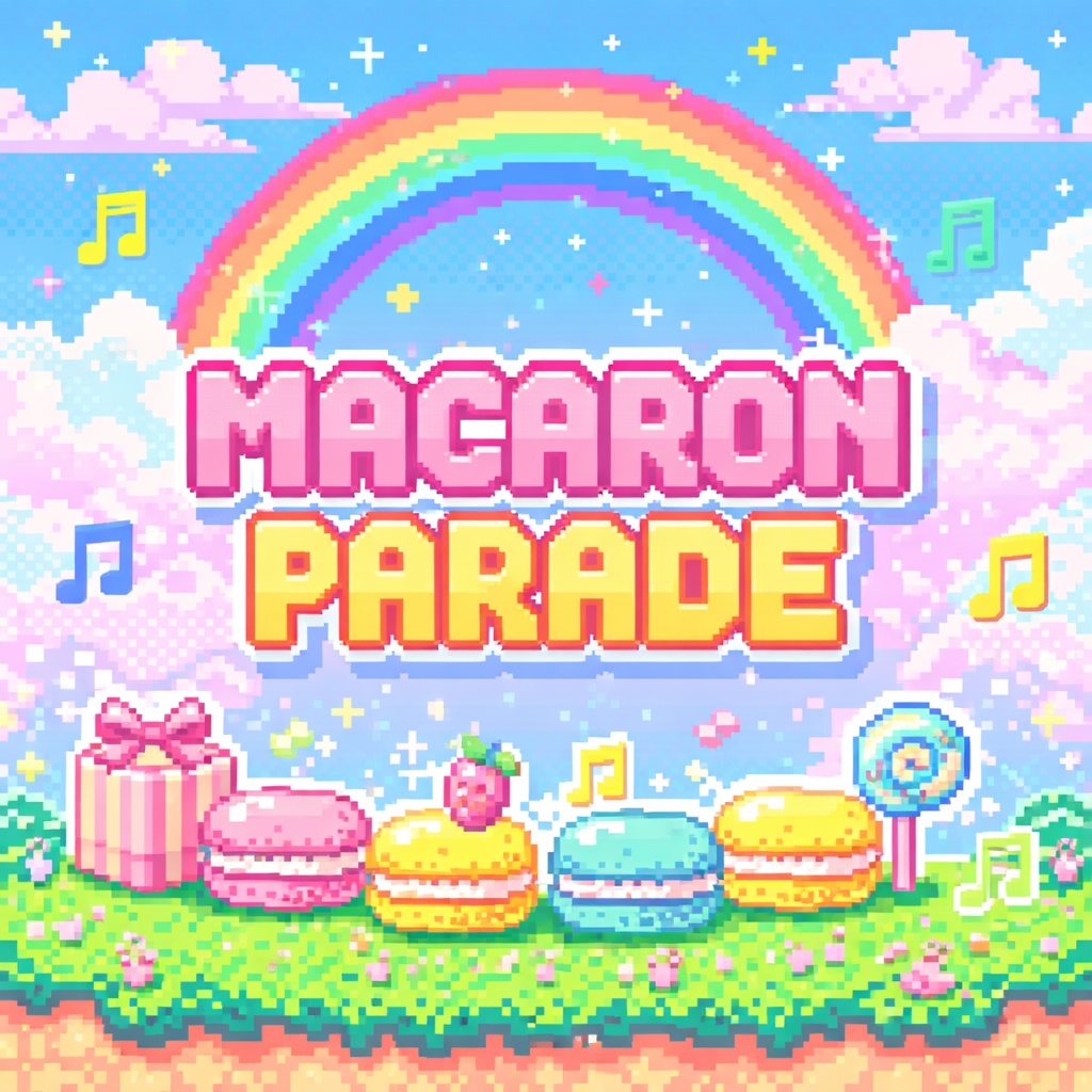 04.Sugar Pixel Dream|配信待機用Kawaii Chiptune BGM 5曲セット