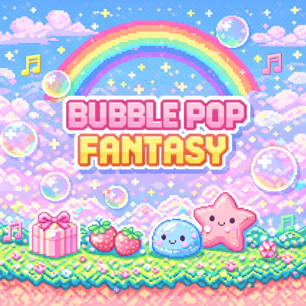 04.Sugar Pixel Dream|配信待機用Kawaii Chiptune BGM 5曲セット