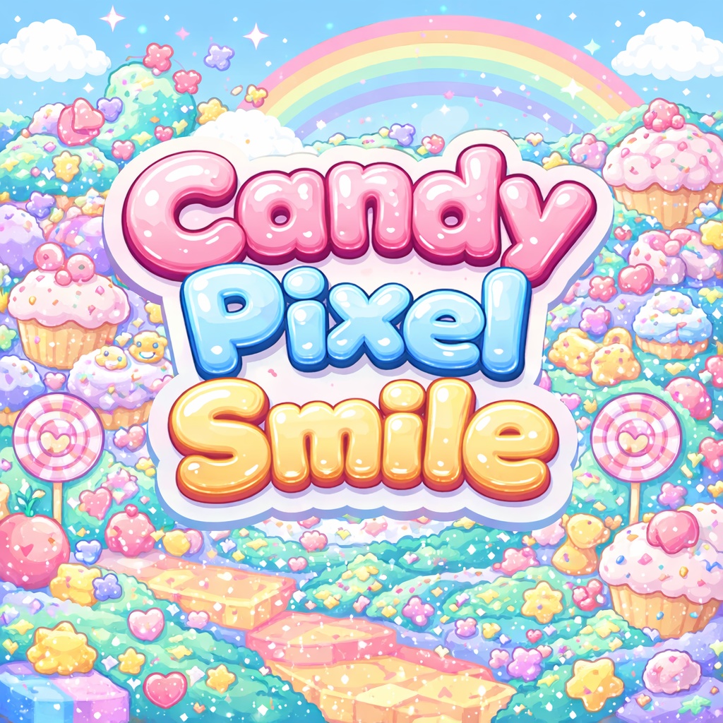 フリーBGM|Candy Pixel Smile|配信向けKawaii Chiptune BGM