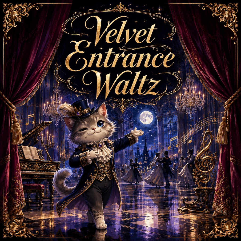 【配信向けBGM5曲セット】10.Midnight Waltz Protocol