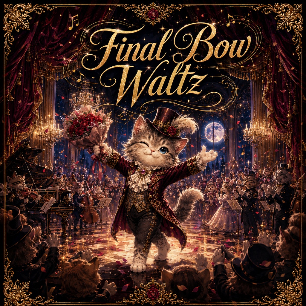 【配信向けBGM5曲セット】10.Midnight Waltz Protocol