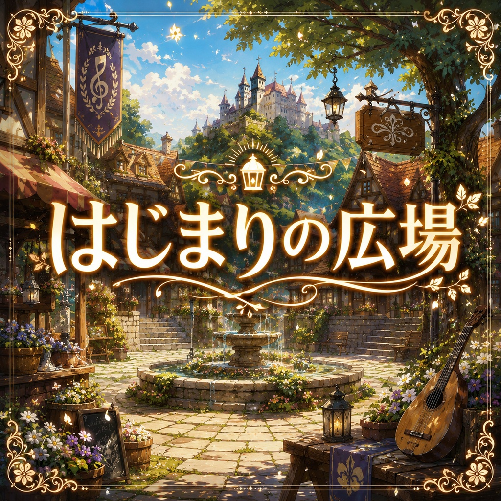 【配信向けBGM5曲セット】11.はじまりの灯