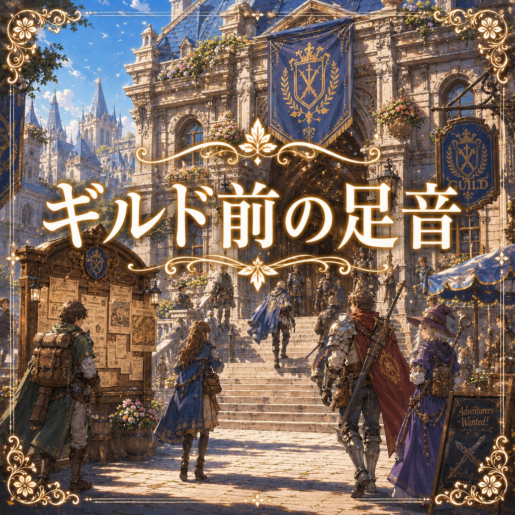 【配信向けBGM5曲セット】12.星冠の都