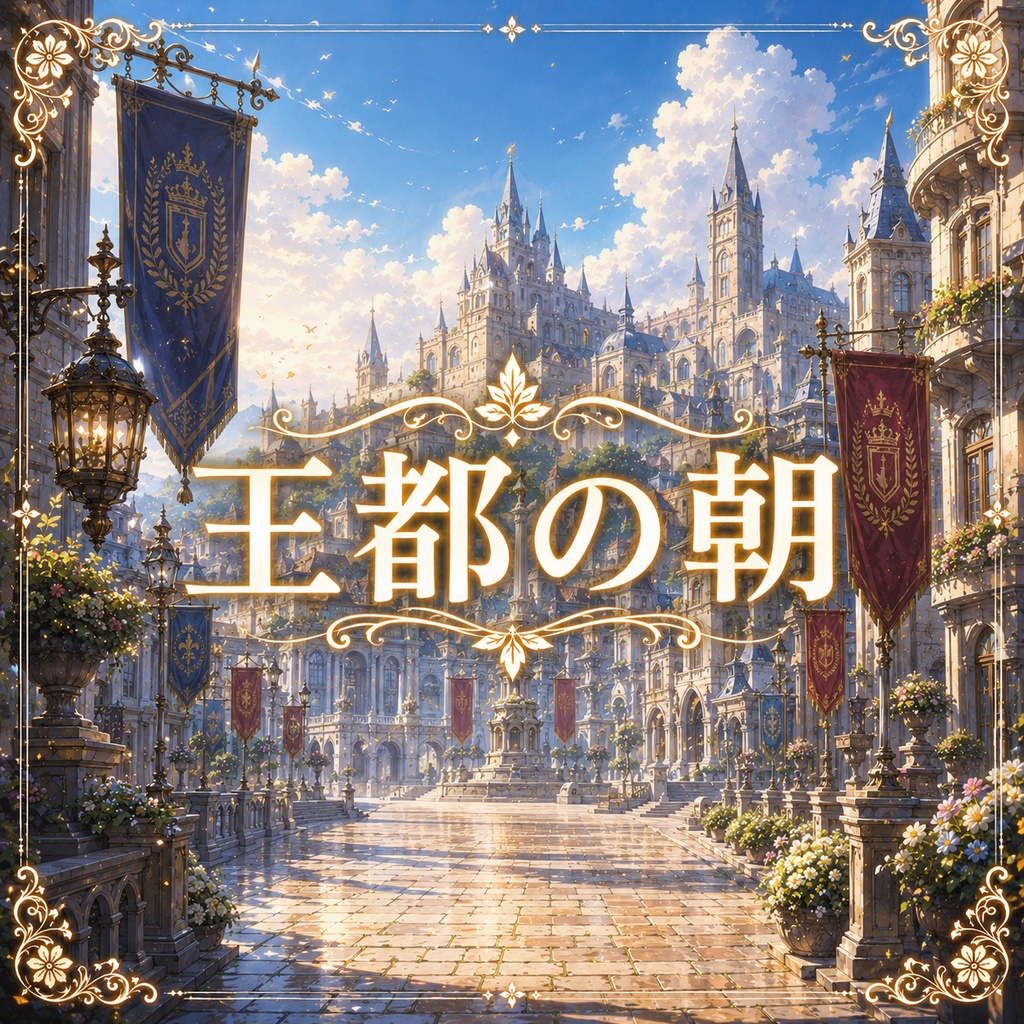 【配信向けBGM5曲セット】12.星冠の都