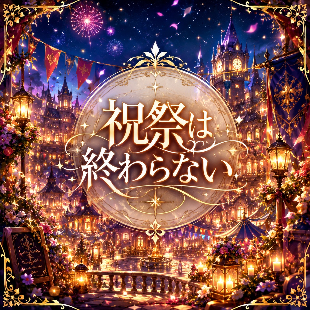 【配信向けBGM5曲セット】15.祝祭の灯火