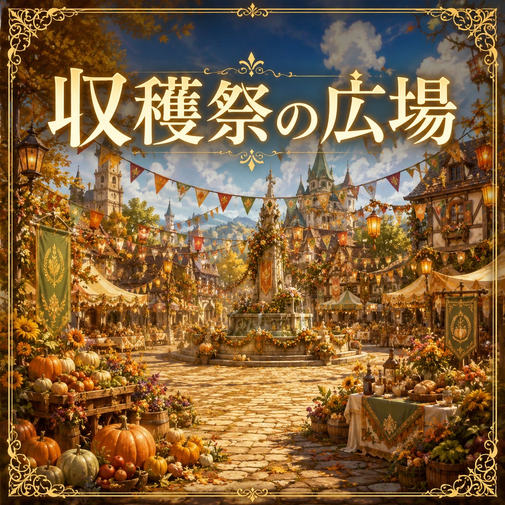 【配信向けBGM5曲セット】15.祝祭の灯火