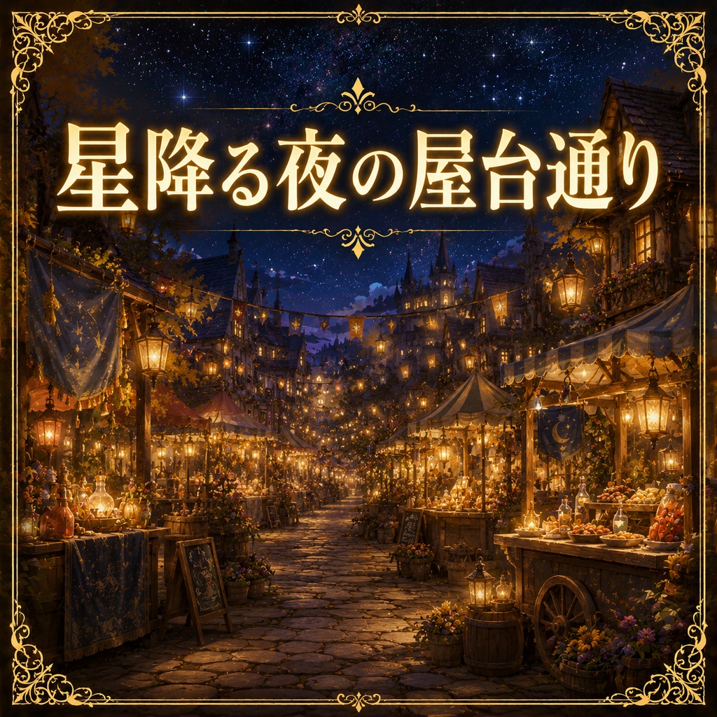 【配信向けBGM5曲セット】15.祝祭の灯火