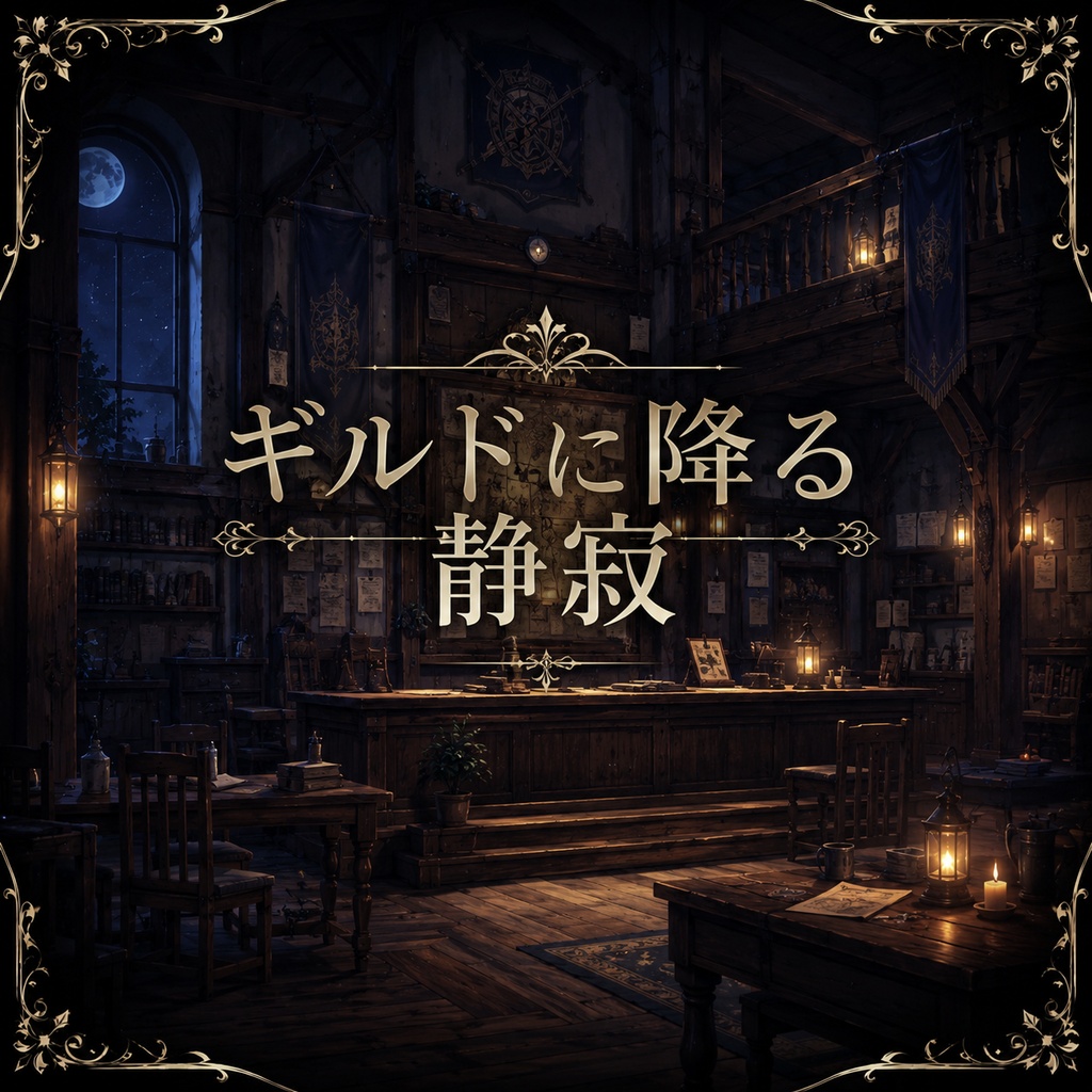【配信向けBGM5曲セット】17.月下の休息