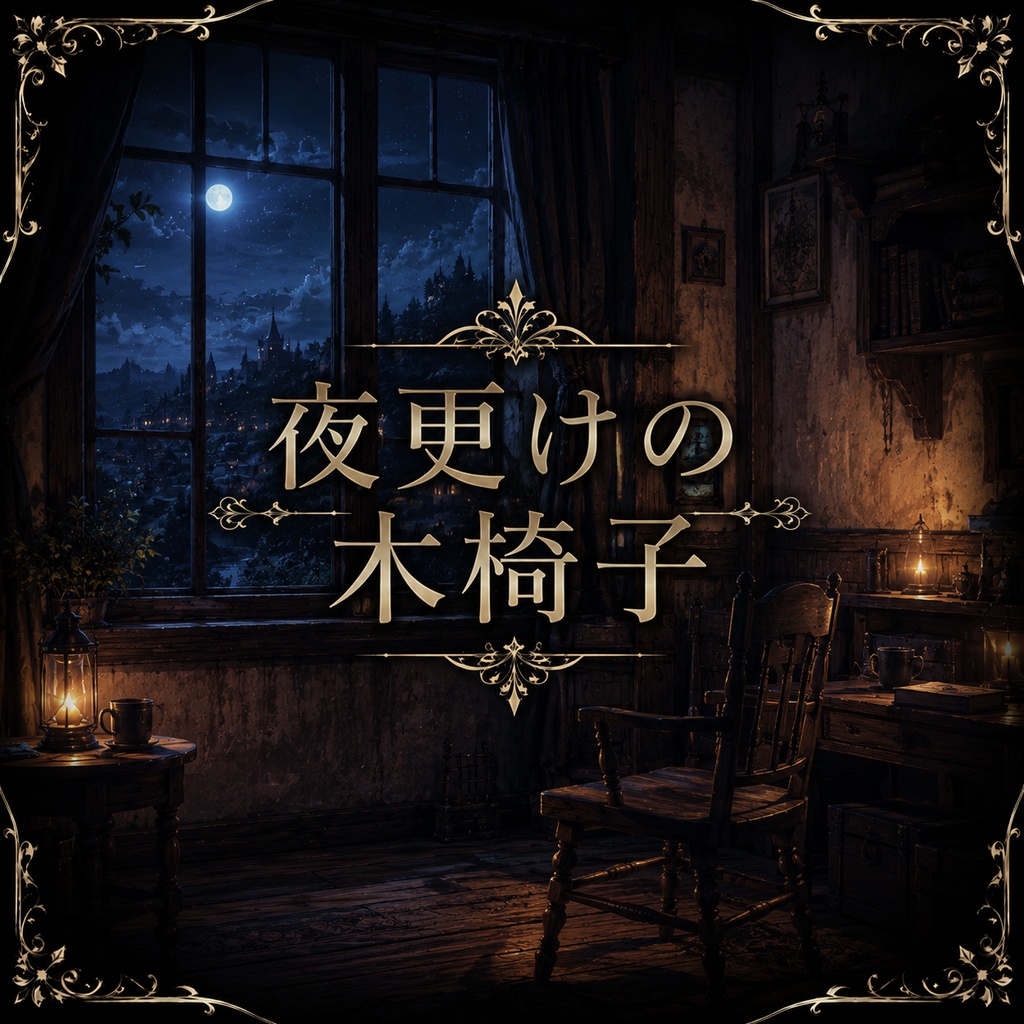 【配信向けBGM5曲セット】17.月下の休息