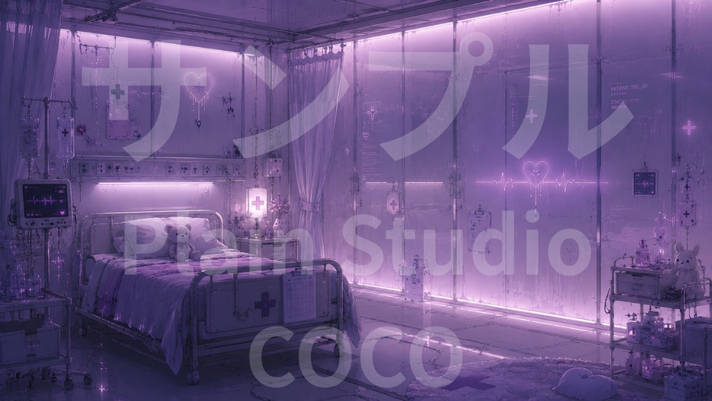 02.YAMI KAWA ROOM PACK(背景画像)