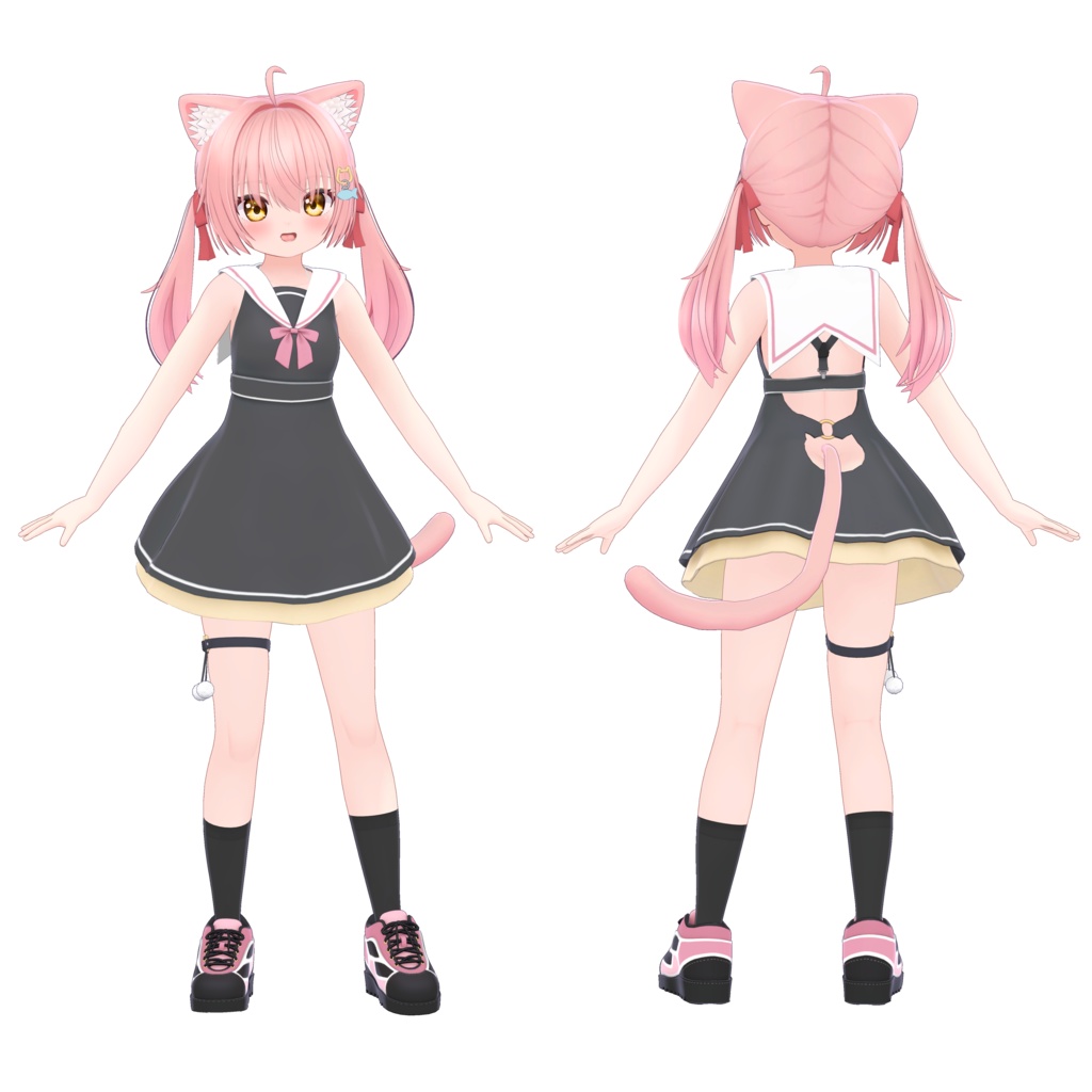 オリジナル3Dモデル「ミャオリン」