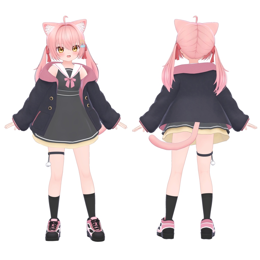 オリジナル3Dモデル「ミャオリン」