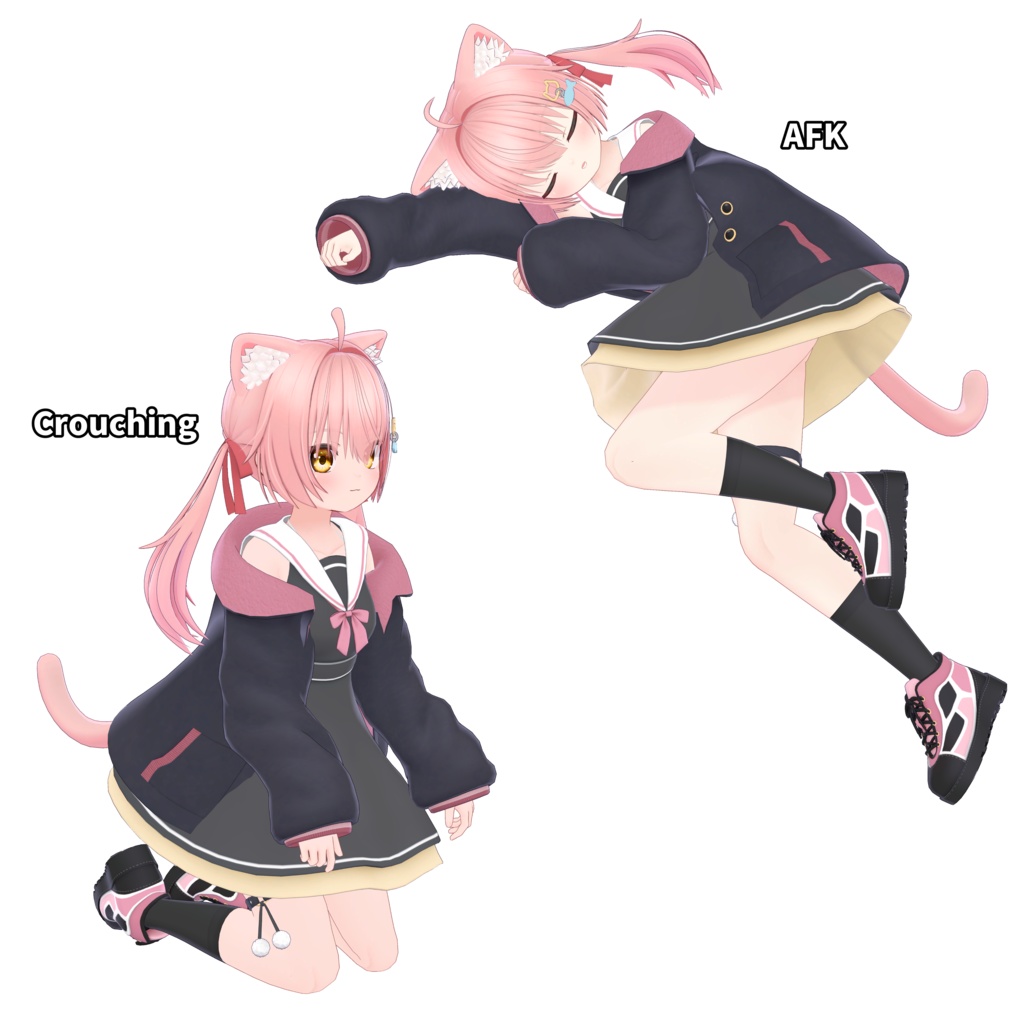 オリジナル3Dモデル「ミャオリン」