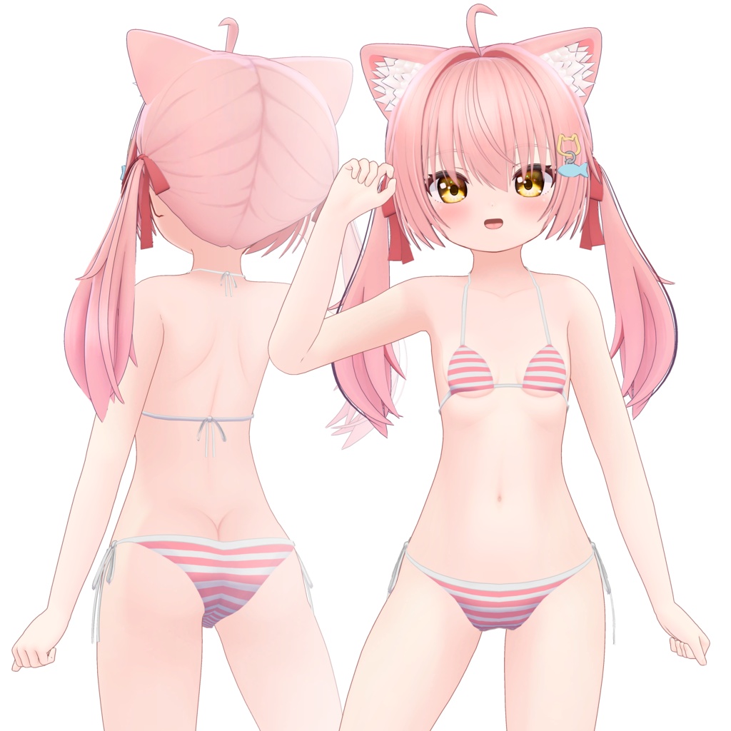 オリジナル3Dモデル「ミャオリン」