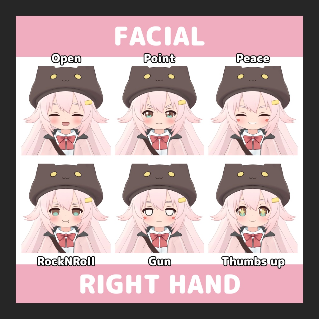 【無料】にゃも / Nyamo「オリジナル3Dモデル」