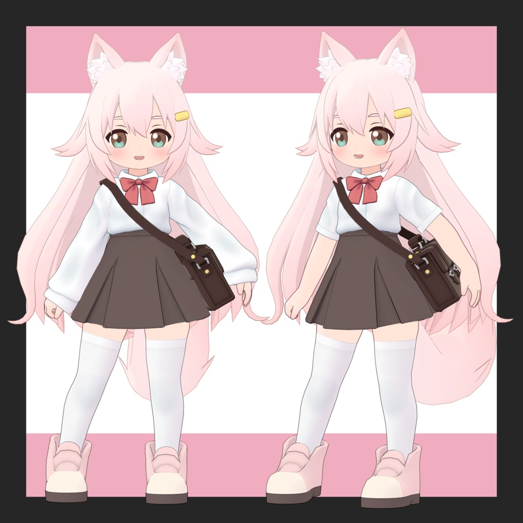 【無料】にゃも / Nyamo「オリジナル3Dモデル」