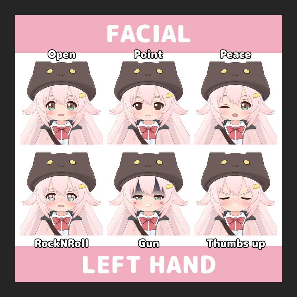 【無料】にゃも / Nyamo「オリジナル3Dモデル」