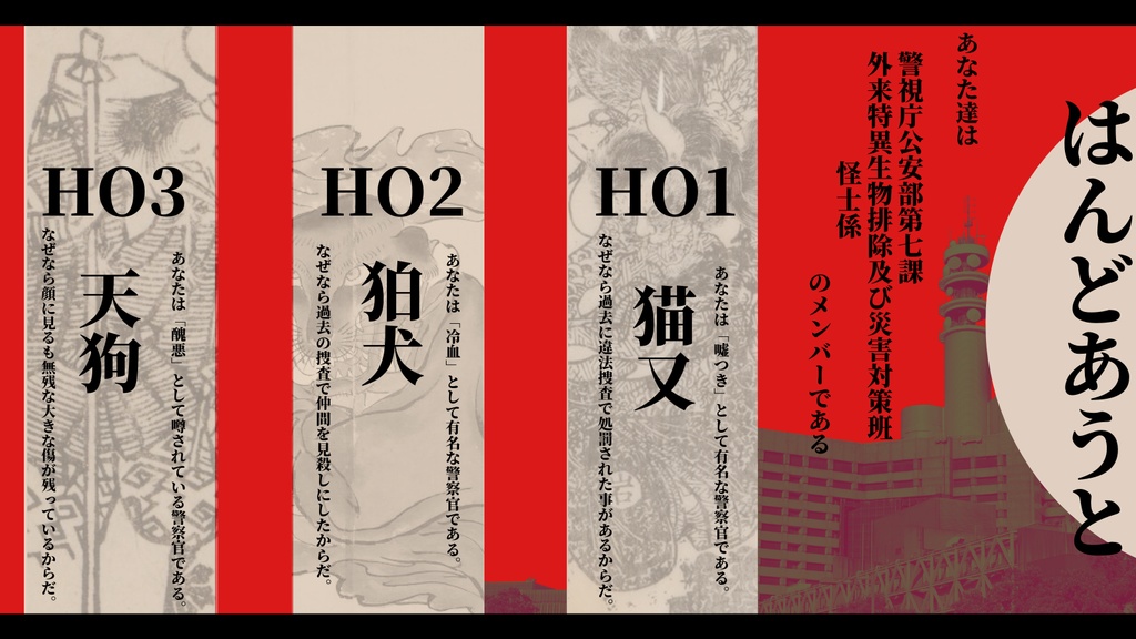 非公式CoCシナリオ 怪士係 SPLL:E199813