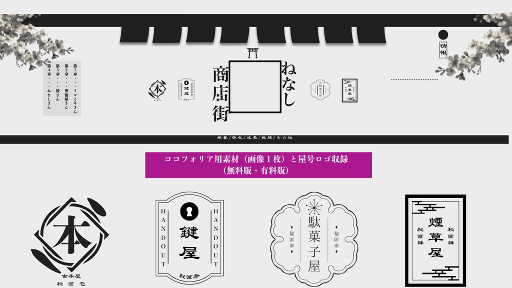 【CoC6th】ねなし商店街SPLL:E187200