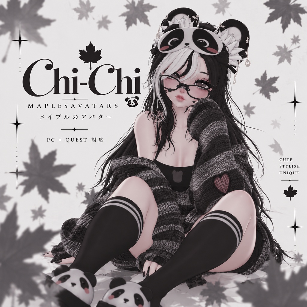 【Chi-Chi - チーチ】PC + QUEST対応 VRChat Avatar