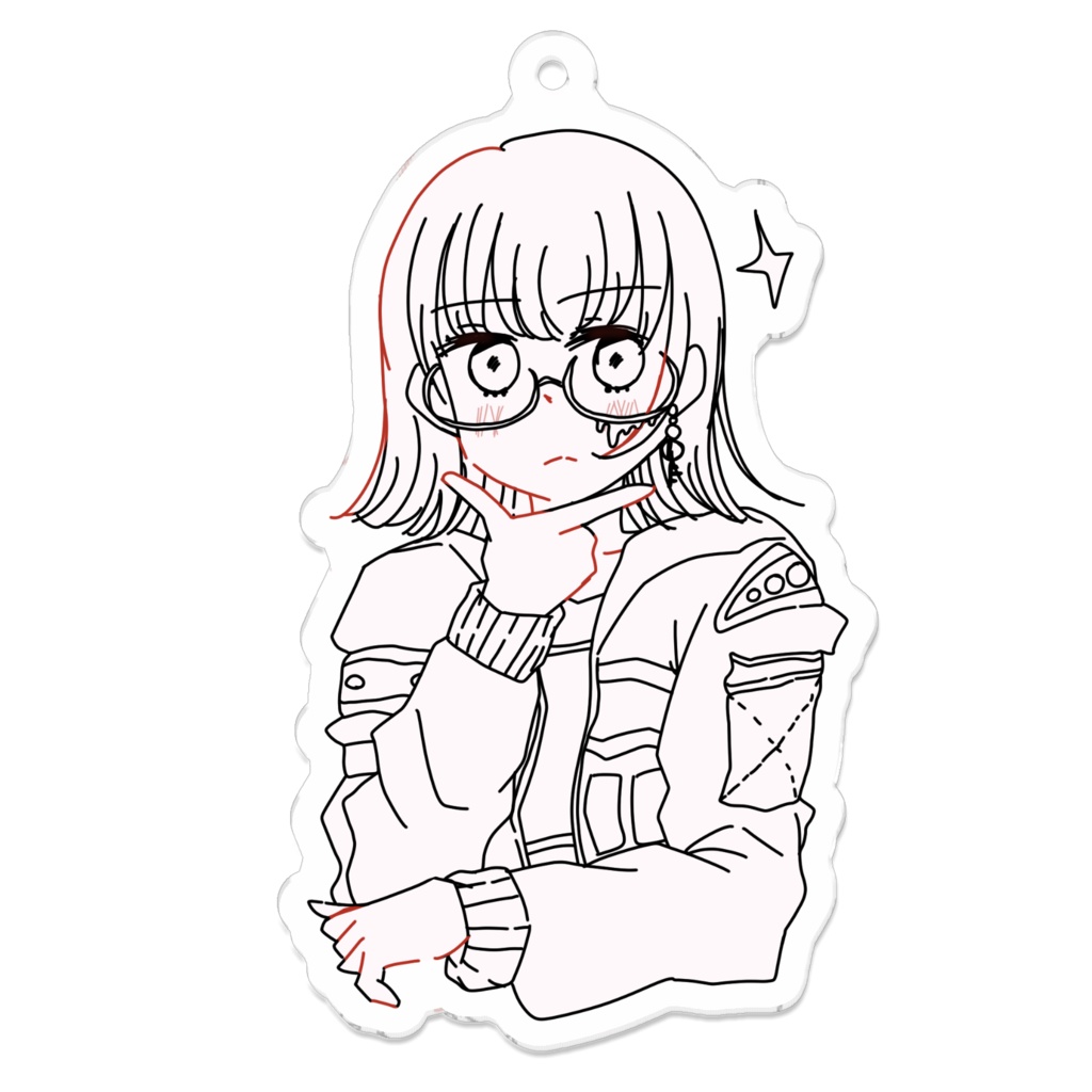 探索者ちゃんアクキーB