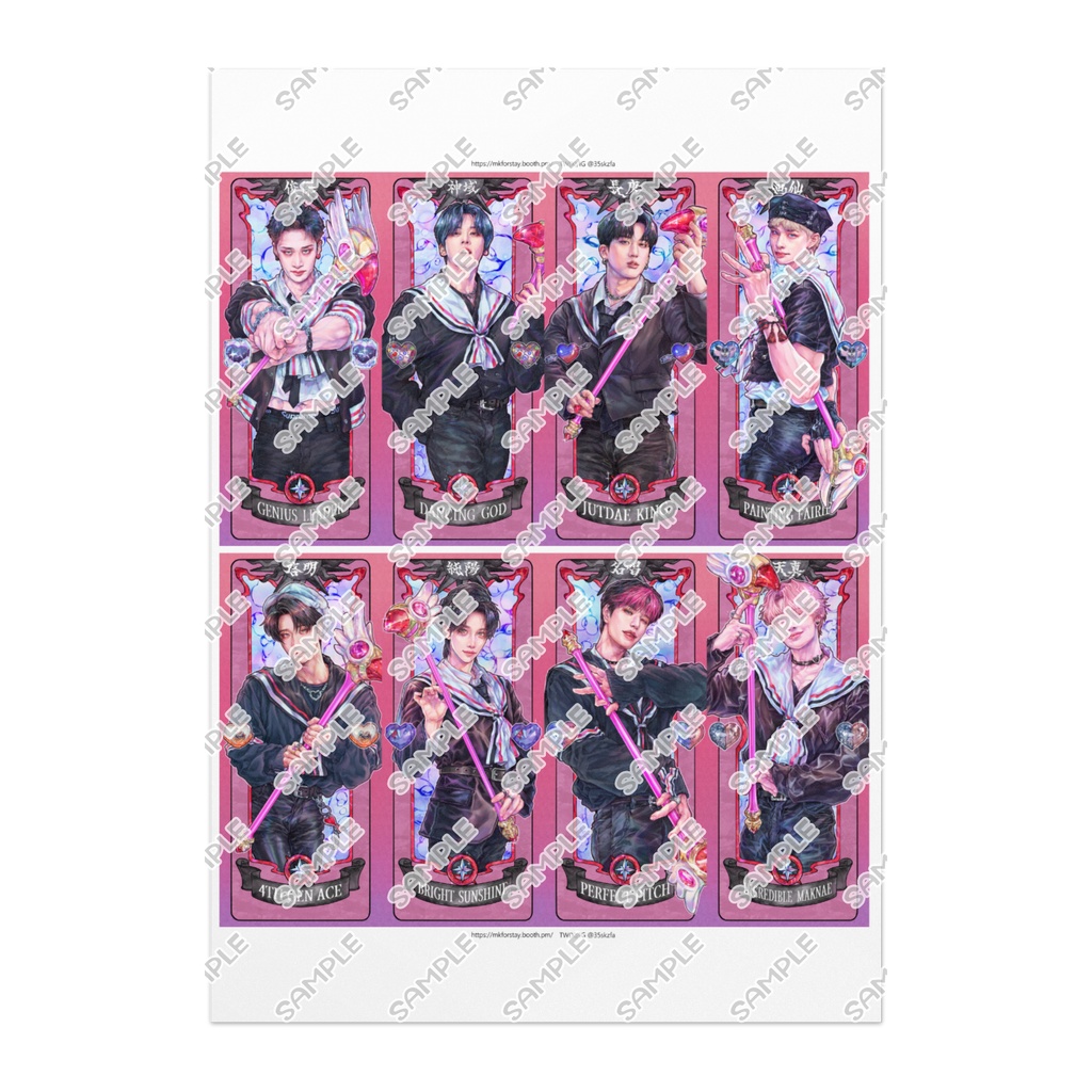 CCS-SKZ OT8 poster