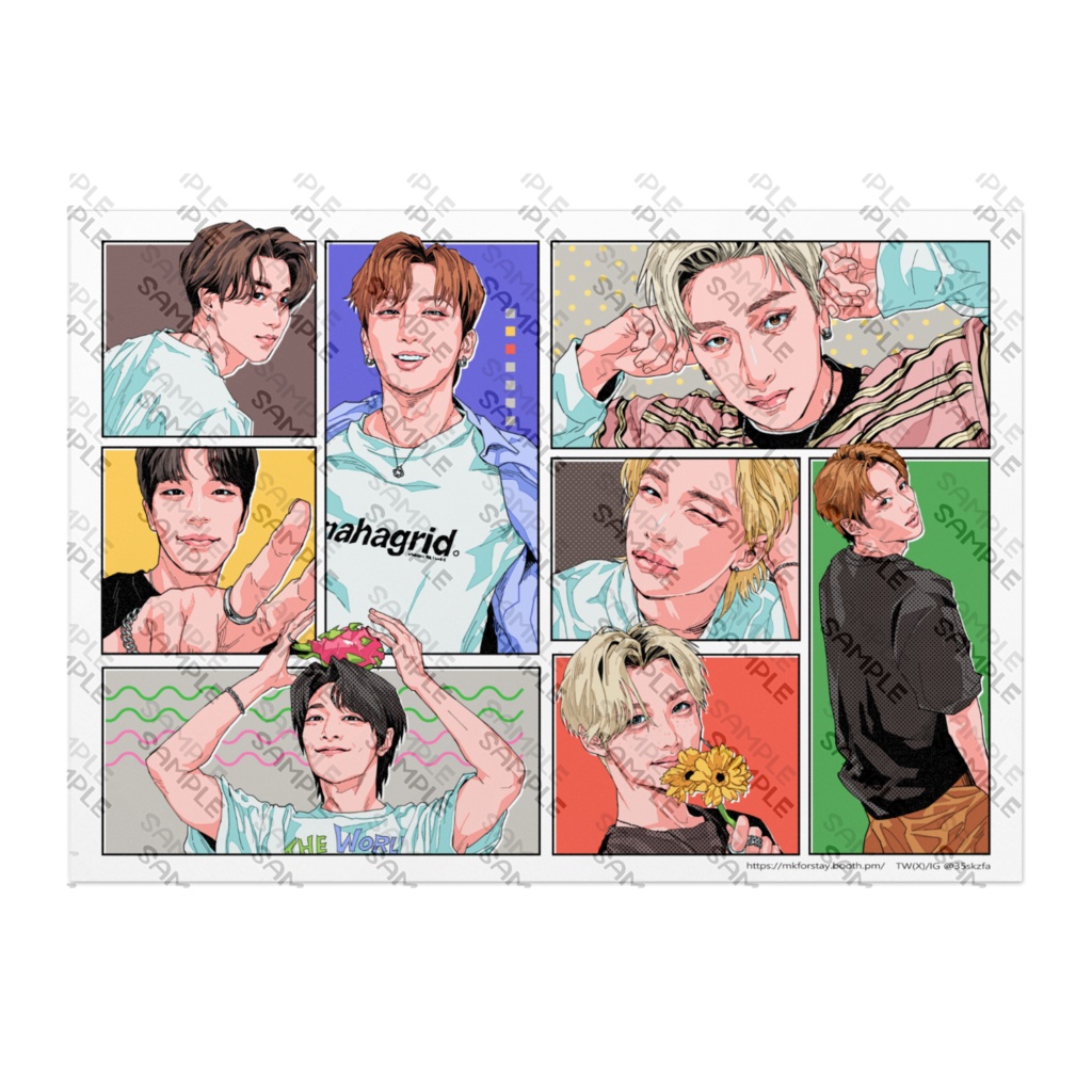 mhgrd-skz OT8 poster