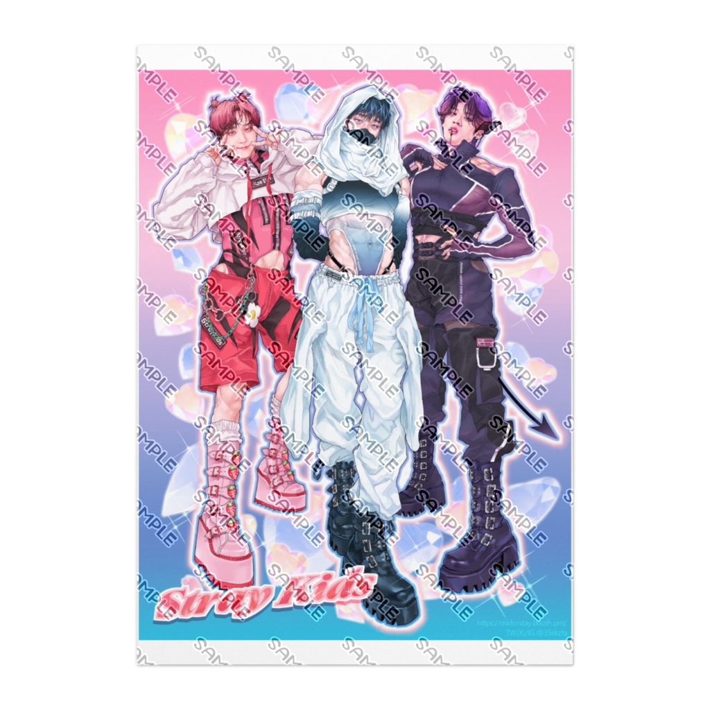 Sanrio-boots-RACHA poster