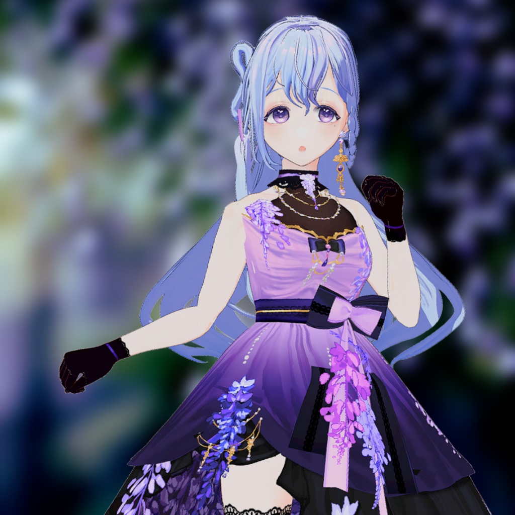 【VRoid用】Wisteria Memories Set / ウィステリア・メモリーズセット