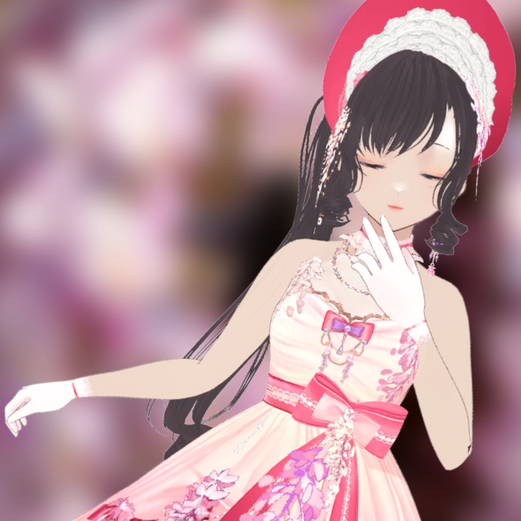 【VRoid用】Wisteria Memories Set / ウィステリア・メモリーズセット