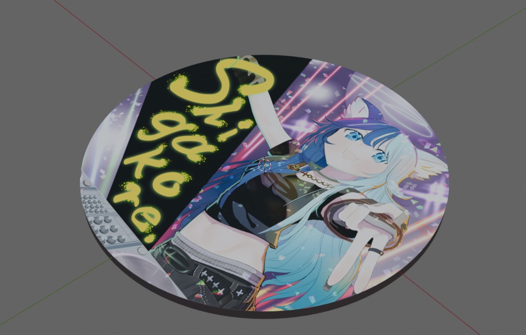 3Dコースター　ぱぐバー【しがこれ様】