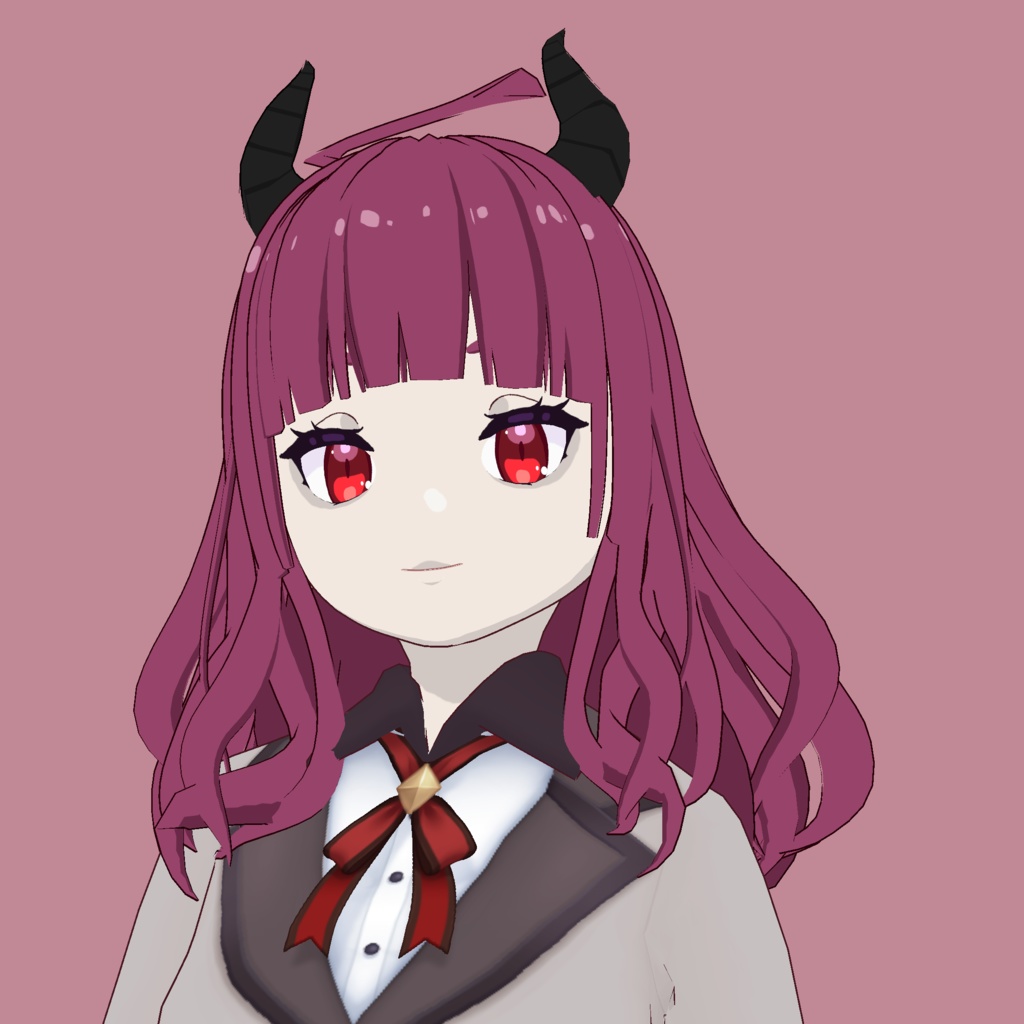 FREE Dolly Devil VRoid Model ~ VRM and VRoid Files